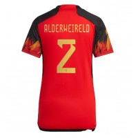 Zenski Nogometni Dres Belgija Toby Alderweireld #2 Domaci SP 2022 Kratak Rukav